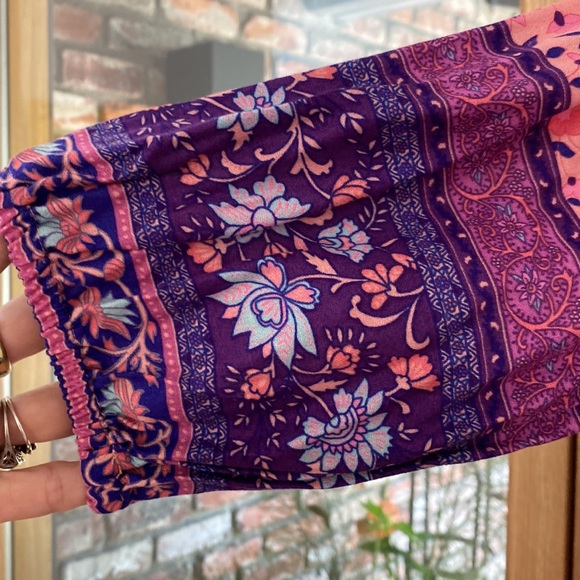 Spell OG Folk Town Boho Blossom Dress - Sz M - Picture 6 of 16